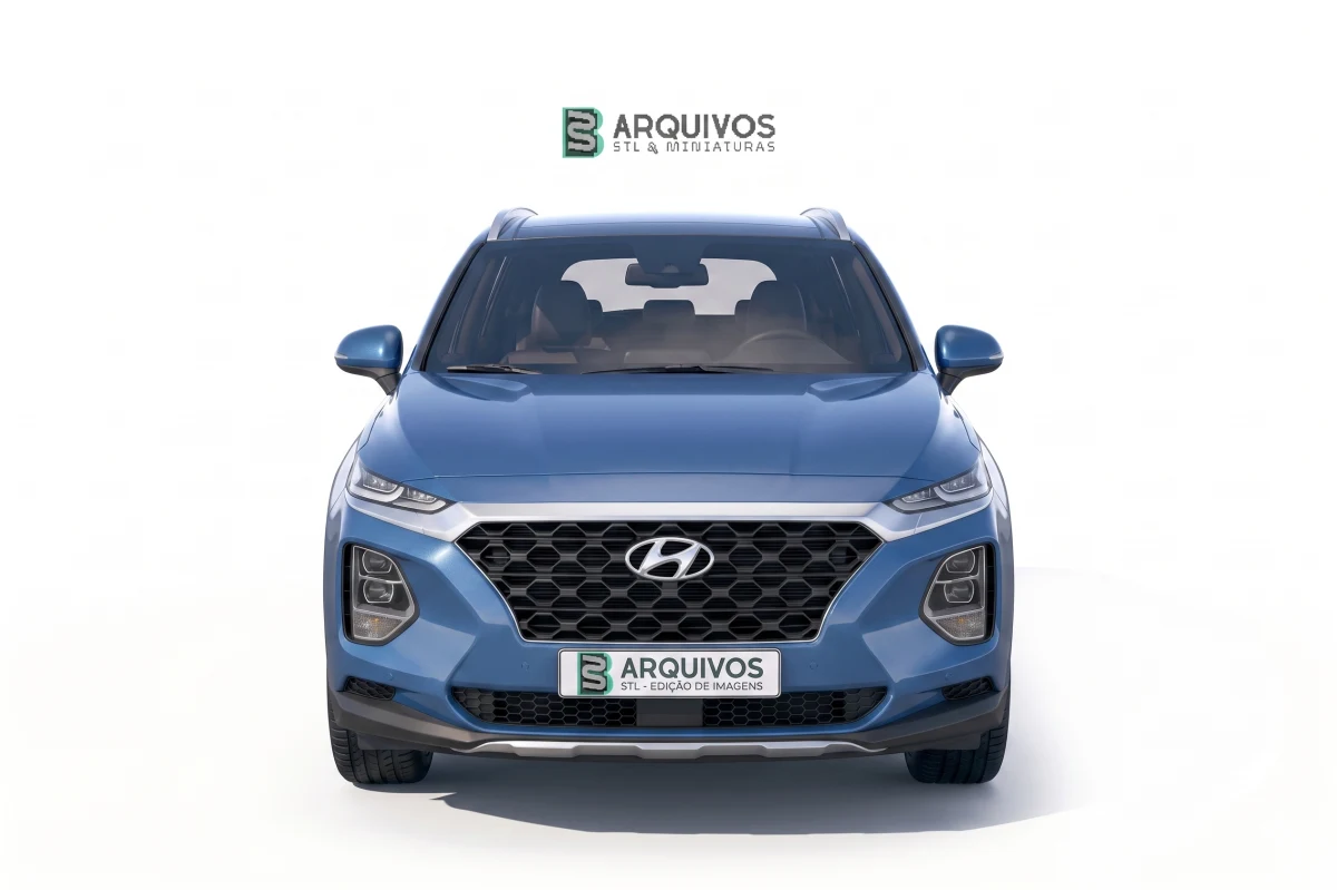 Modelo 3D STL - Hyundai Santa Fe (TM) 2021 — foto 5